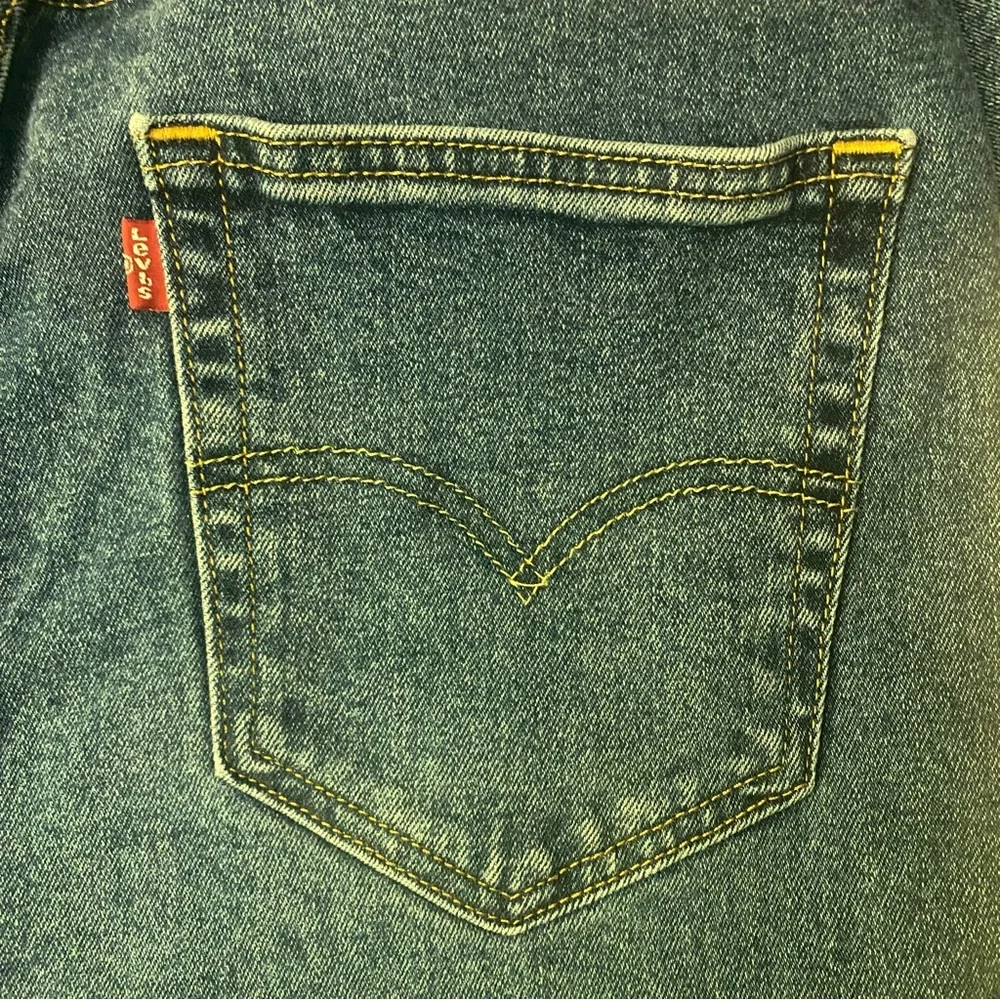 Levi's 512 Men's Denim Jeans - Dark Blue GUC 34x34 - Picture 4 of 6